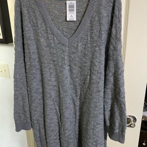 NWT Torrid Gray Sweater Tunic